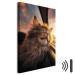 Canvas AI Maine Coon Cat - Animal on a Journey to the Setting Sun - Vertical 150158 additionalThumb 8
