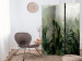 Room Divider Screen In the Morning Dew - A Landscape of Leaves on a Green Background [Room Dividers] 150958 additionalThumb 4