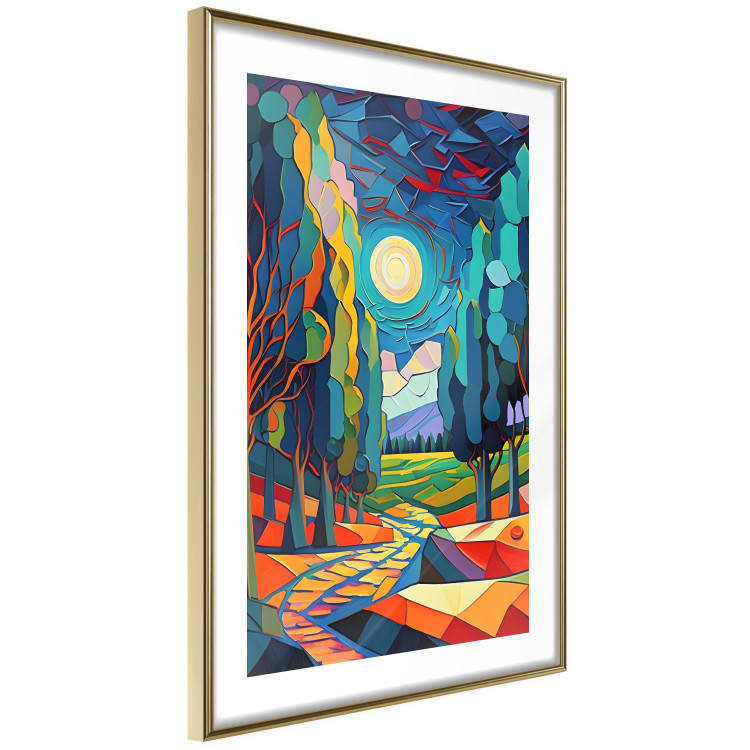 Wall Poster Modern Scenery - A Colorful Composition Inspired by Van Gogh 151158 additionalImage 9