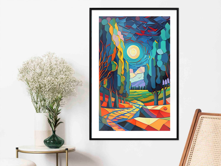 Wall Poster Modern Scenery - A Colorful Composition Inspired by Van Gogh 151158 additionalImage 16
