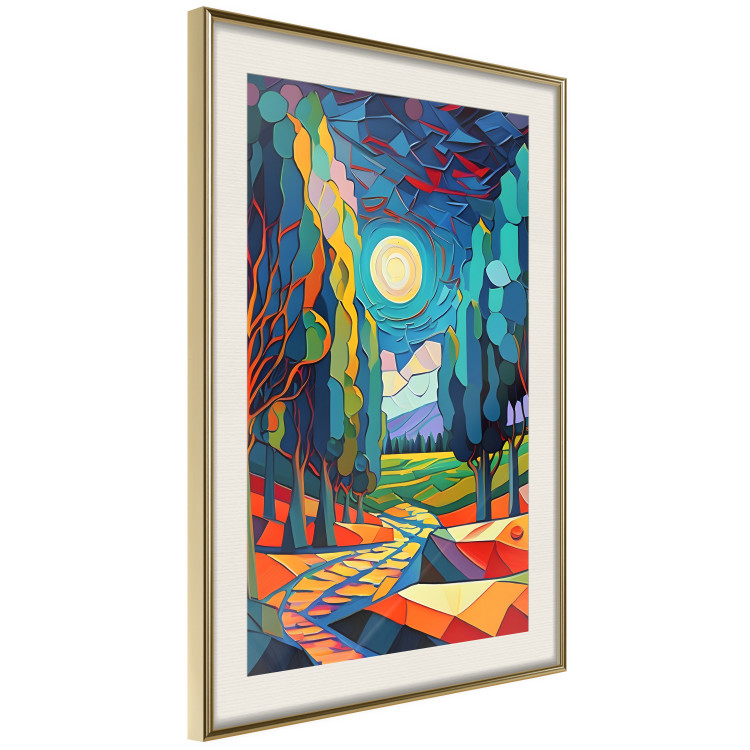 Wall Poster Modern Scenery - A Colorful Composition Inspired by Van Gogh 151158 additionalImage 11