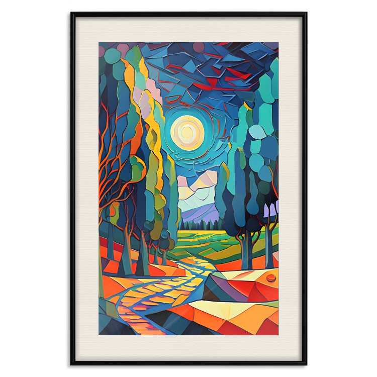 Wall Poster Modern Scenery - A Colorful Composition Inspired by Van Gogh 151158 additionalImage 26