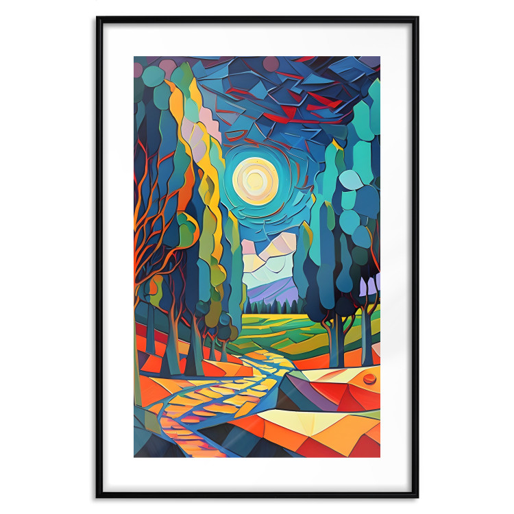 Wall Poster Modern Scenery - A Colorful Composition Inspired by Van Gogh 151158 additionalImage 23