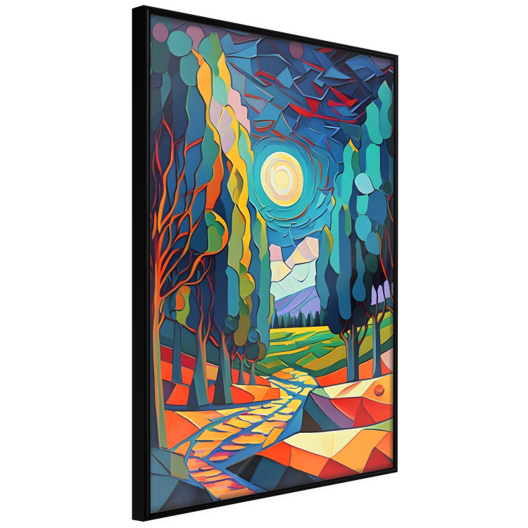 Wall Poster Modern Scenery - A Colorful Composition Inspired by Van Gogh 151158 additionalImage 6