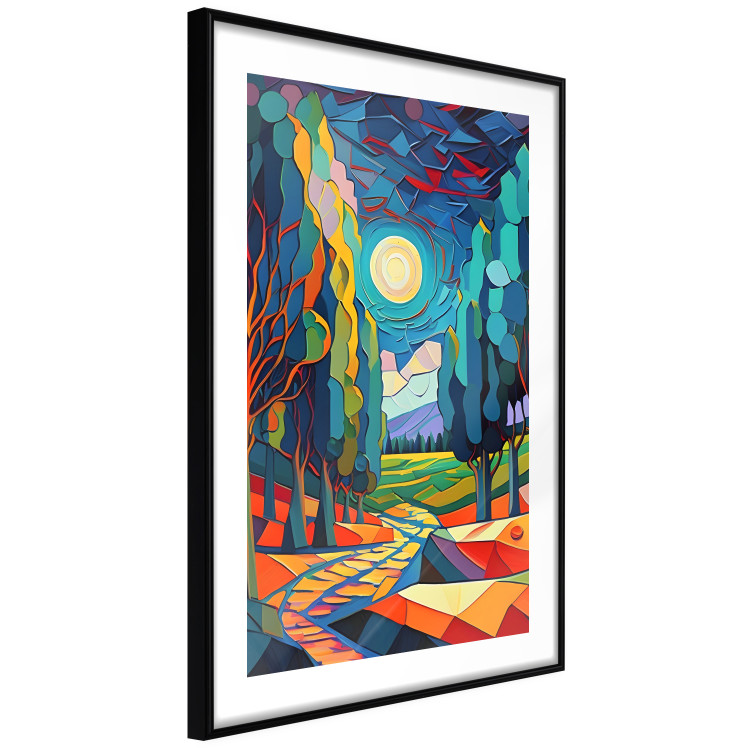 Wall Poster Modern Scenery - A Colorful Composition Inspired by Van Gogh 151158 additionalImage 7
