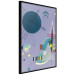 Poster Violet Abstraction - A Subtle Geometric Composition by Kandinsky 151658 additionalThumb 6