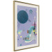 Poster Violet Abstraction - A Subtle Geometric Composition by Kandinsky 151658 additionalThumb 11