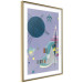 Poster Violet Abstraction - A Subtle Geometric Composition by Kandinsky 151658 additionalThumb 8