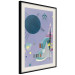 Poster Violet Abstraction - A Subtle Geometric Composition by Kandinsky 151658 additionalThumb 4