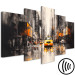 Canvas Print Yellow Cab - Car on the Background of New York Architecture 151958 additionalThumb 6