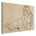 Reproduction Painting Sich aufstützender weiblicher Akt mit langem Haar 156558 additionalThumb 2