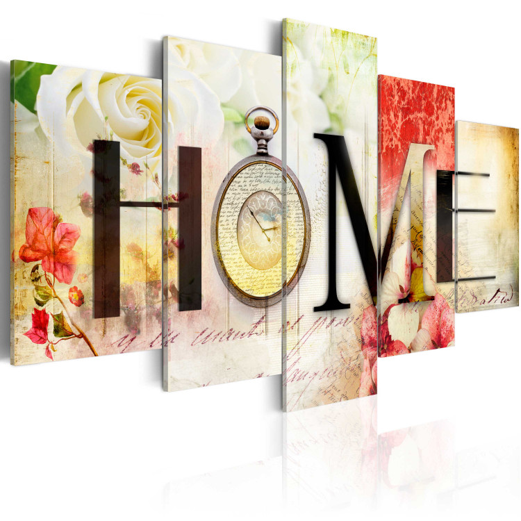 Canvas Print House of flowers 55758 additionalImage 2