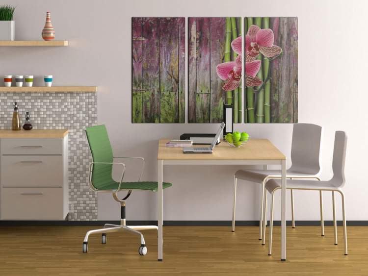 Canvas Flower and bamboo 58858 additionalImage 3