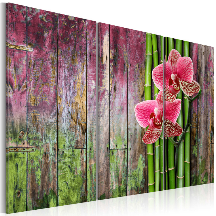 Canvas Flower and bamboo 58858 additionalImage 2
