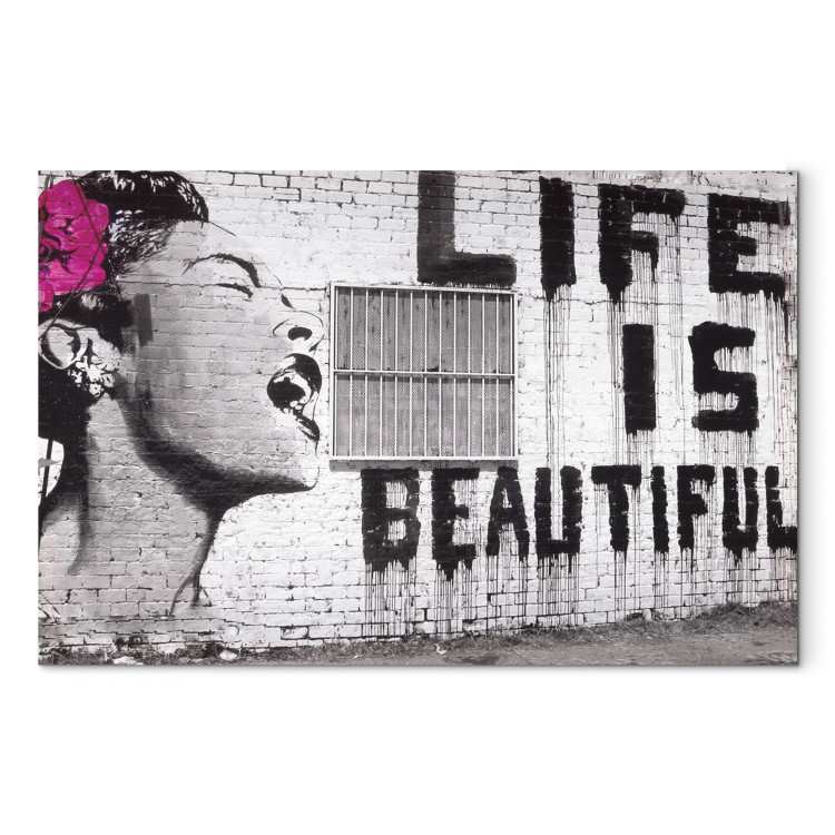 Canvas Art Print Life is beautiful 58958 additionalImage 7