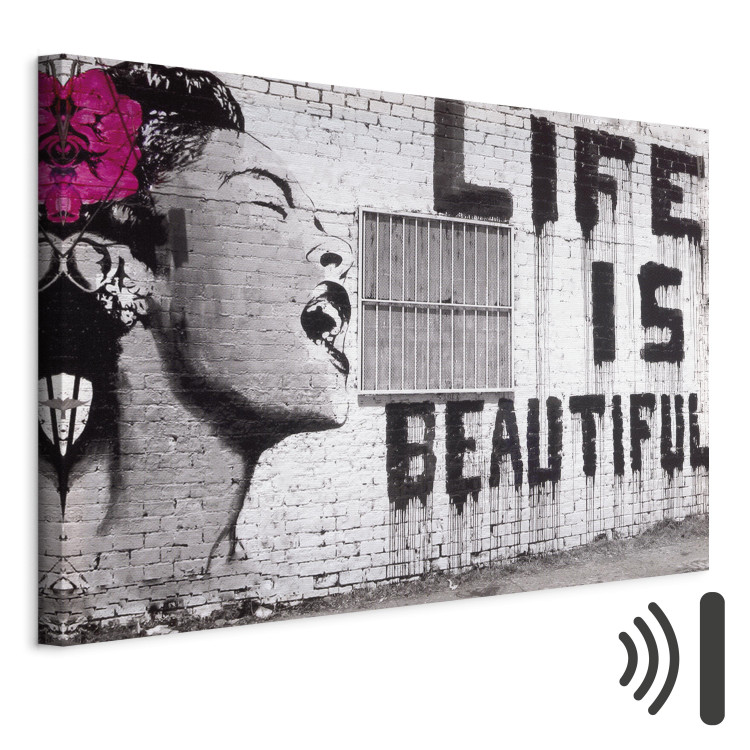 Canvas Art Print Life is beautiful 58958 additionalImage 8