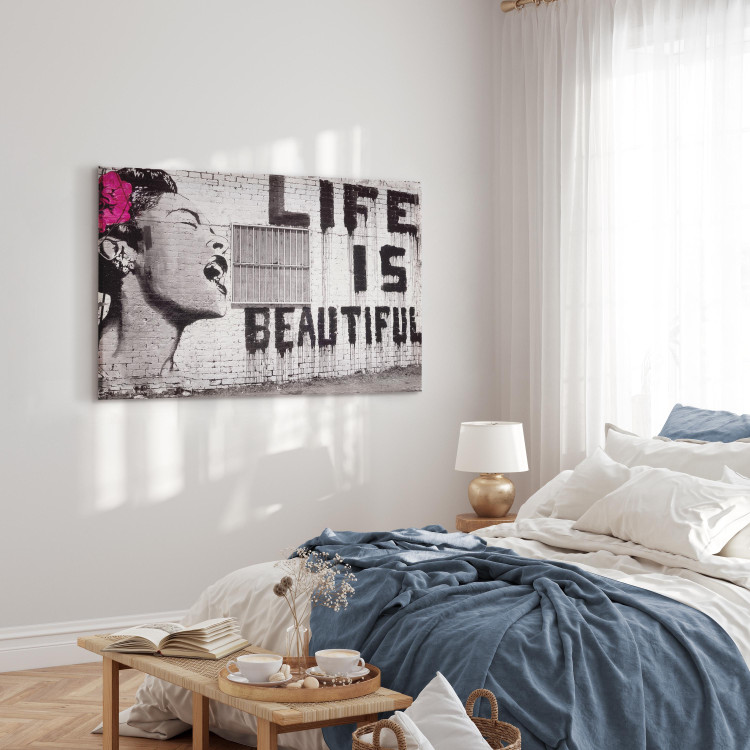 Canvas Art Print Life is beautiful 58958 additionalImage 10