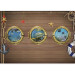 Photo Wallpaper Fish by the Bow - Illusion of a view of marine animals through a window on a boat 61258 additionalThumb 4