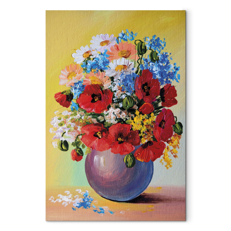 Canvas Bunch of Wildflowers  91658