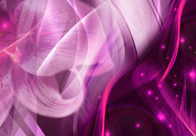 Print On Glass Purple Flames [Glass] 92958 additionalImage 5