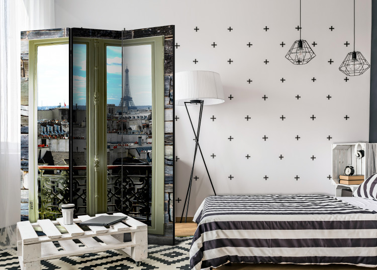 Room Separator Views of Paris - window texture overlooking the city architecture 95958 additionalImage 4
