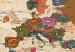 Decorative Pinboard World Map: Retro Mood [Cork Map] 98058 additionalThumb 6