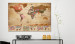 Decorative Pinboard World Map: Retro Mood [Cork Map] 98058 additionalThumb 8
