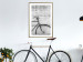 Poster Bike and Concrete - black and white composition with a retro-style bicycle 116968 additionalThumb 13