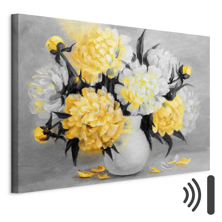 Canvas Art Print Fragrant Colours (1 Part) Wide Yellow 123368 additionalImage 8