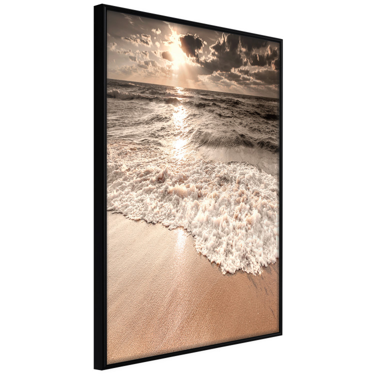 Poster Wave Space - beach and sea landscape against sunlight rays 123768 additionalImage 10