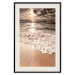 Poster Wave Space - beach and sea landscape against sunlight rays 123768 additionalThumb 18