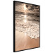 Poster Wave Space - beach and sea landscape against sunlight rays 123768 additionalThumb 10
