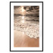 Poster Wave Space - beach and sea landscape against sunlight rays 123768 additionalThumb 15