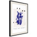 Poster Take My Heart - blue heart and black English text 125268 additionalThumb 3