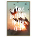 Wall Poster A True Love Story Never Ends - white English text on a nature background 125368 additionalThumb 18