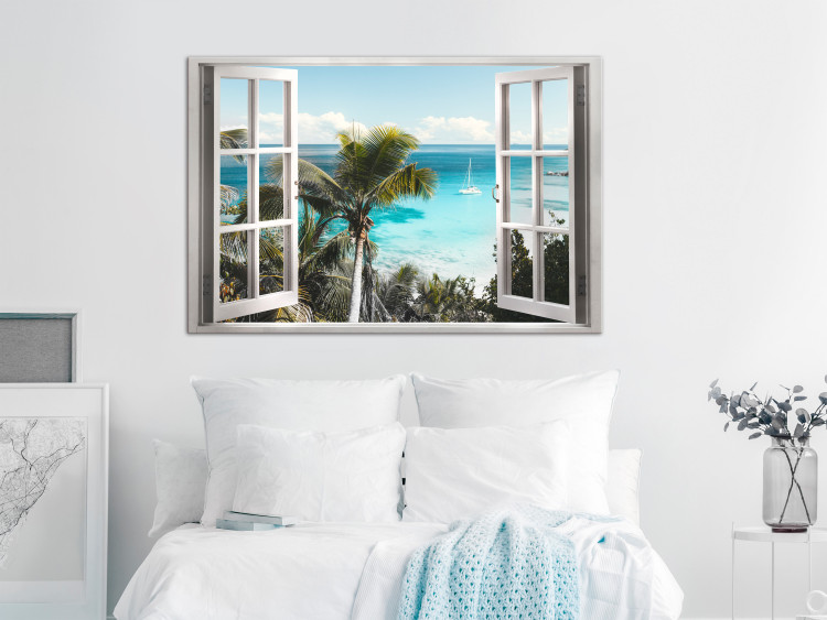 Canvas Art Print Tropical Vacation (1 Part) Wide 125768 additionalImage 3