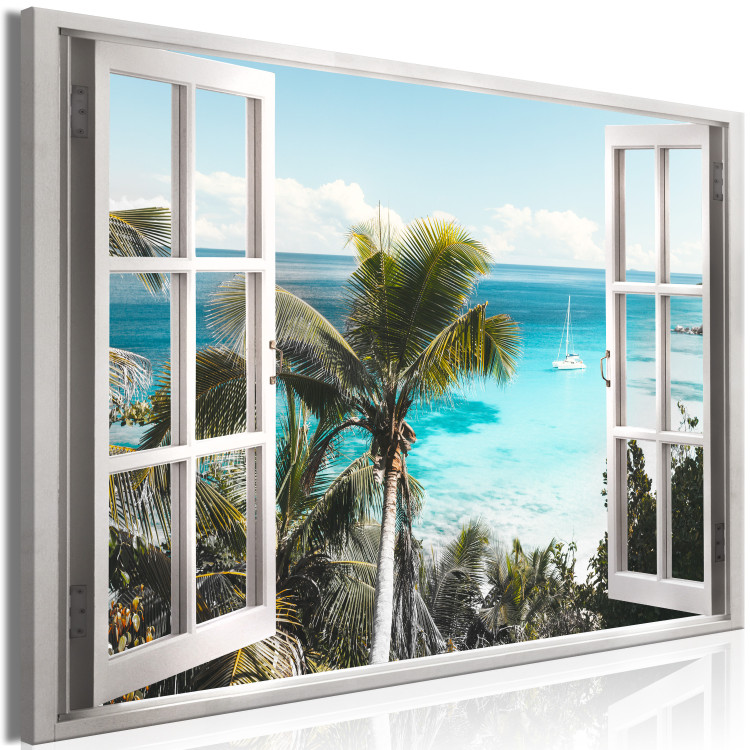 Canvas Art Print Tropical Vacation (1 Part) Wide 125768 additionalImage 2