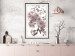 Poster Cherry Blossoms - tree with pink flowers on a contrasting white background 125868 additionalThumb 22