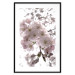 Poster Cherry Blossoms - tree with pink flowers on a contrasting white background 125868 additionalThumb 17