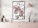 Poster Cherry Blossoms - tree with pink flowers on a contrasting white background 125868 additionalThumb 3