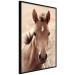 Wall Poster Bright Mane - portrait of a brown animal against a golden nature background 126868 additionalThumb 13