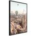 Wall Poster Magical Journey - landscape overlooking stone peaks and hot air balloons 129468 additionalThumb 2