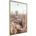 Wall Poster Magical Journey - landscape overlooking stone peaks and hot air balloons 129468 additionalThumb 3