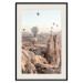 Wall Poster Magical Journey - landscape overlooking stone peaks and hot air balloons 129468 additionalThumb 19