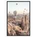 Wall Poster Magical Journey - landscape overlooking stone peaks and hot air balloons 129468 additionalThumb 16