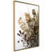 Wall Poster Golden Notebook - autumn plants on a white background in a boho motif 130468 additionalThumb 12