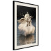 Poster Angelic Dream - whimsical angel in a cloud floating on water 132268 additionalThumb 2
