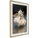 Poster Angelic Dream - whimsical angel in a cloud floating on water 132268 additionalThumb 3
