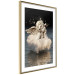 Poster Angelic Dream - whimsical angel in a cloud floating on water 132268 additionalThumb 9