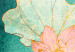 Canvas Art Print Fairy-tale Flowers (1-piece) Wide - colorful cartoonish plants 134268 additionalThumb 5